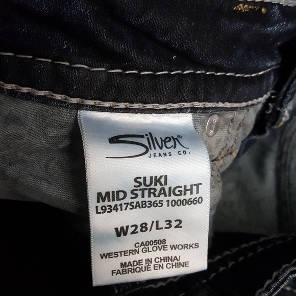 Silver Suki stretch dark wash - Picture 6 of 7